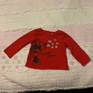 🔴 3/$10 Red Minnie Long Sleeve Shirt 🔴